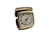 Zegarek podróżny turystyczny Junghans 2 jewels Alarm - Vintage - Retro