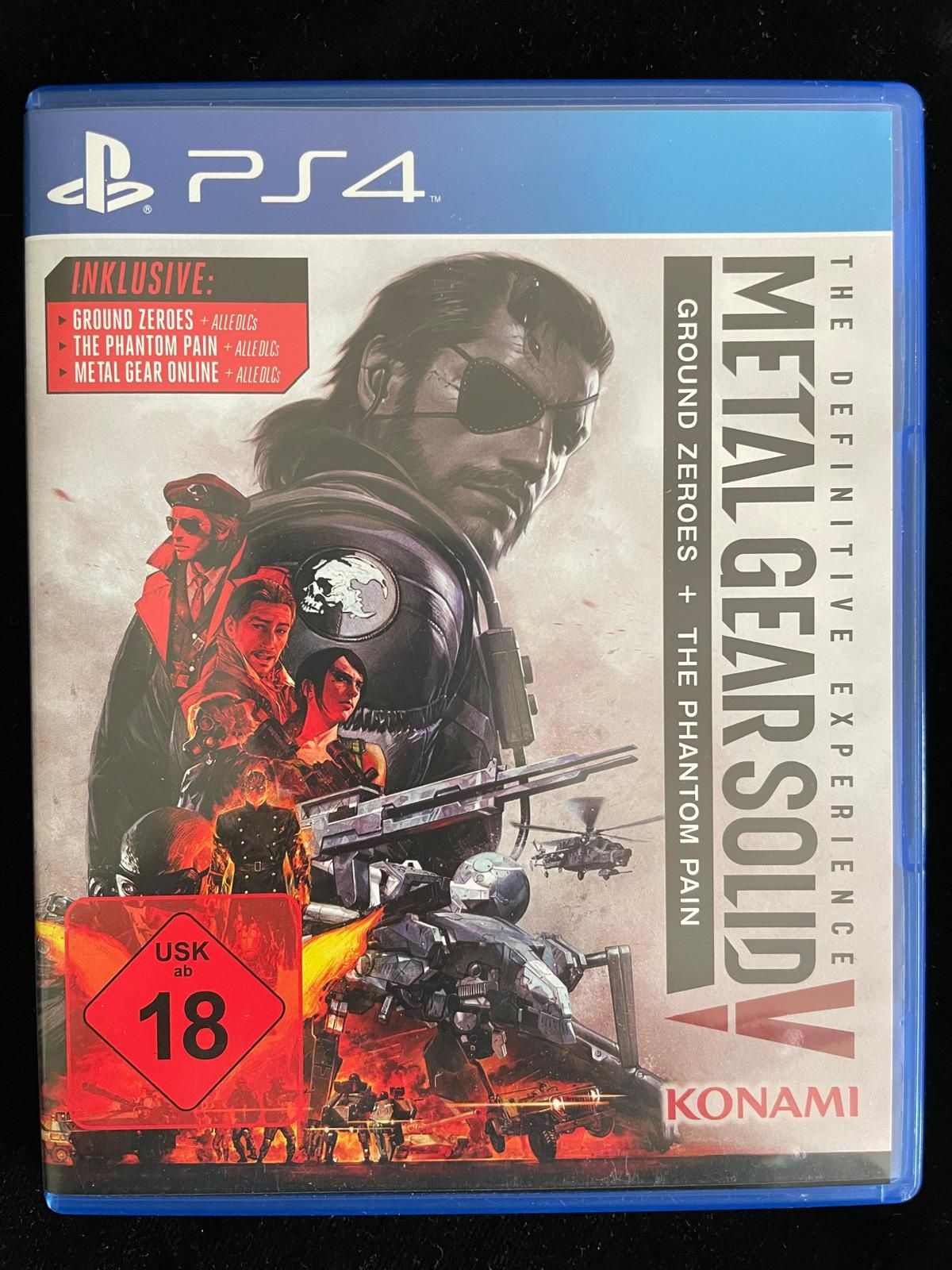 Metal Gear Solid V Definitive Experience na PS4 i PS5 w BDB stanie