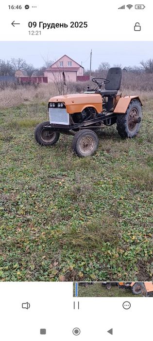 Трактор саморобний дизель