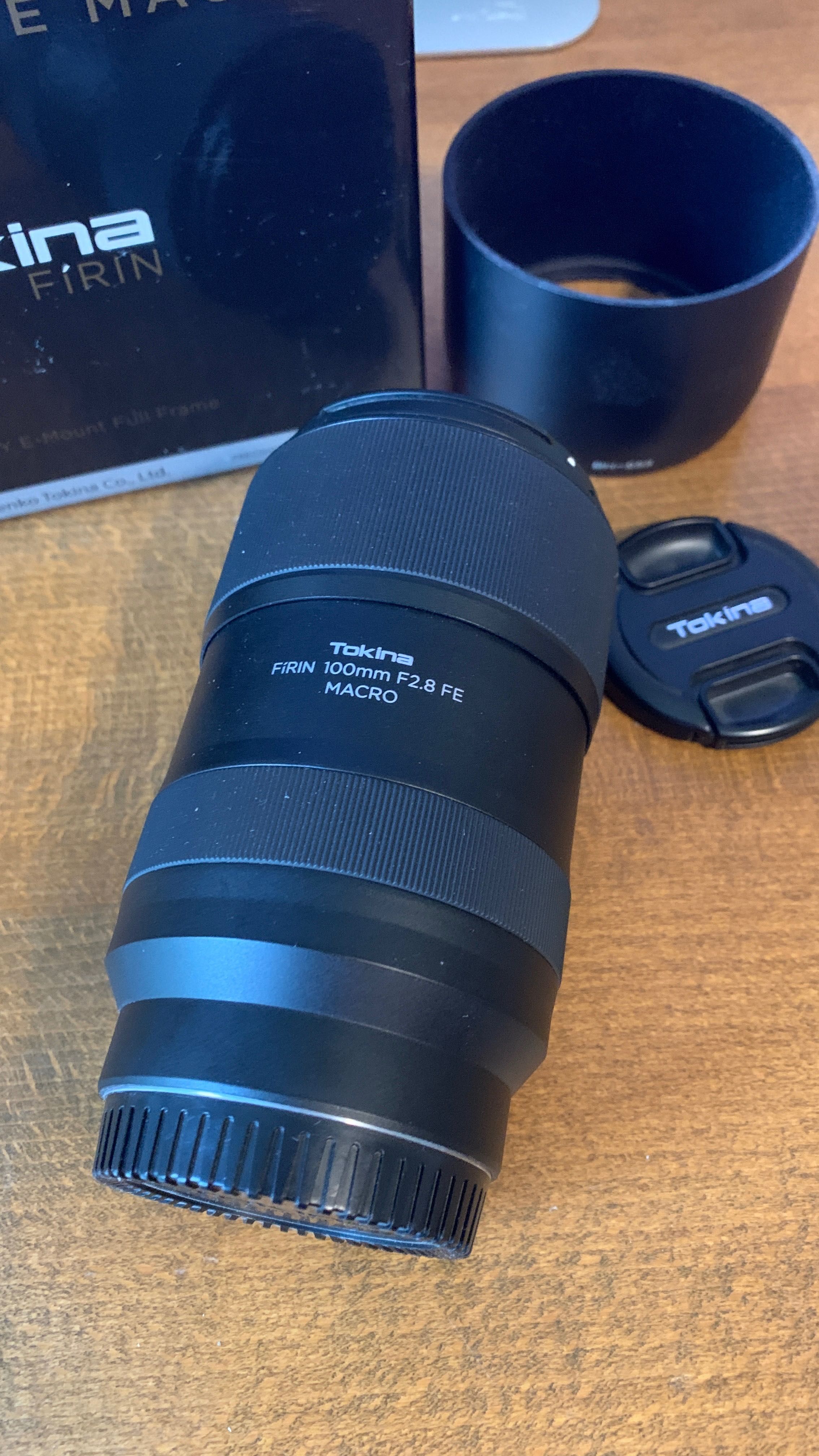 Tokina FíRIN 100mm f/2.8 Macro FE – Sony E – stan idealny – komplet
