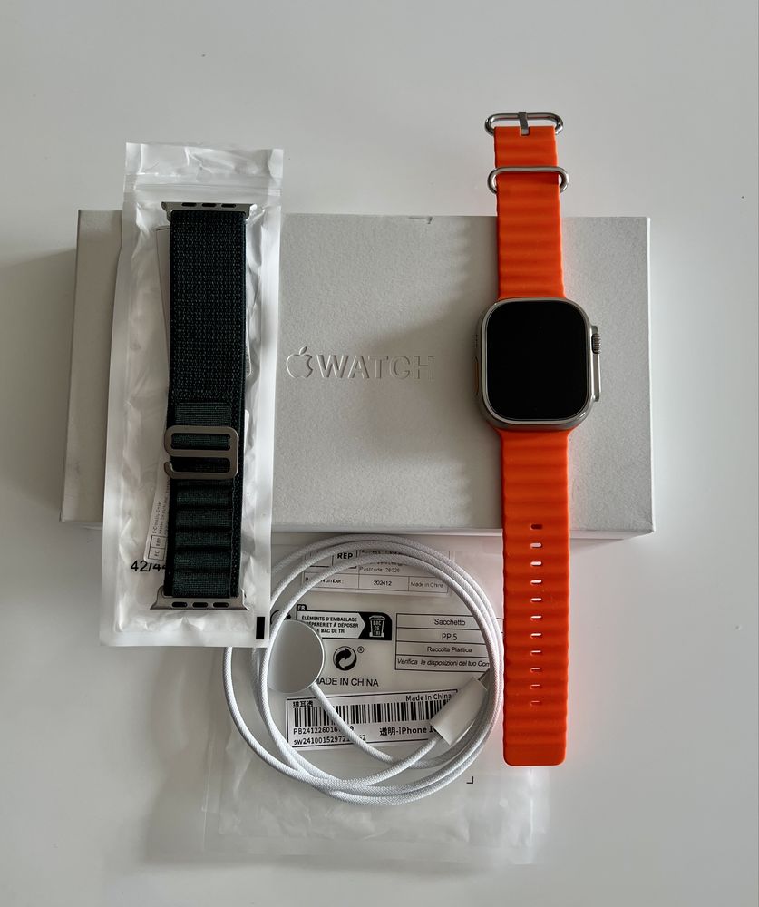 Apple Watch Ultra 2 Tan Alpine Loop M+Paski+Szkło, sklep X-KOM