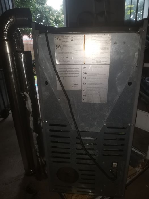 Salamandra a pellets