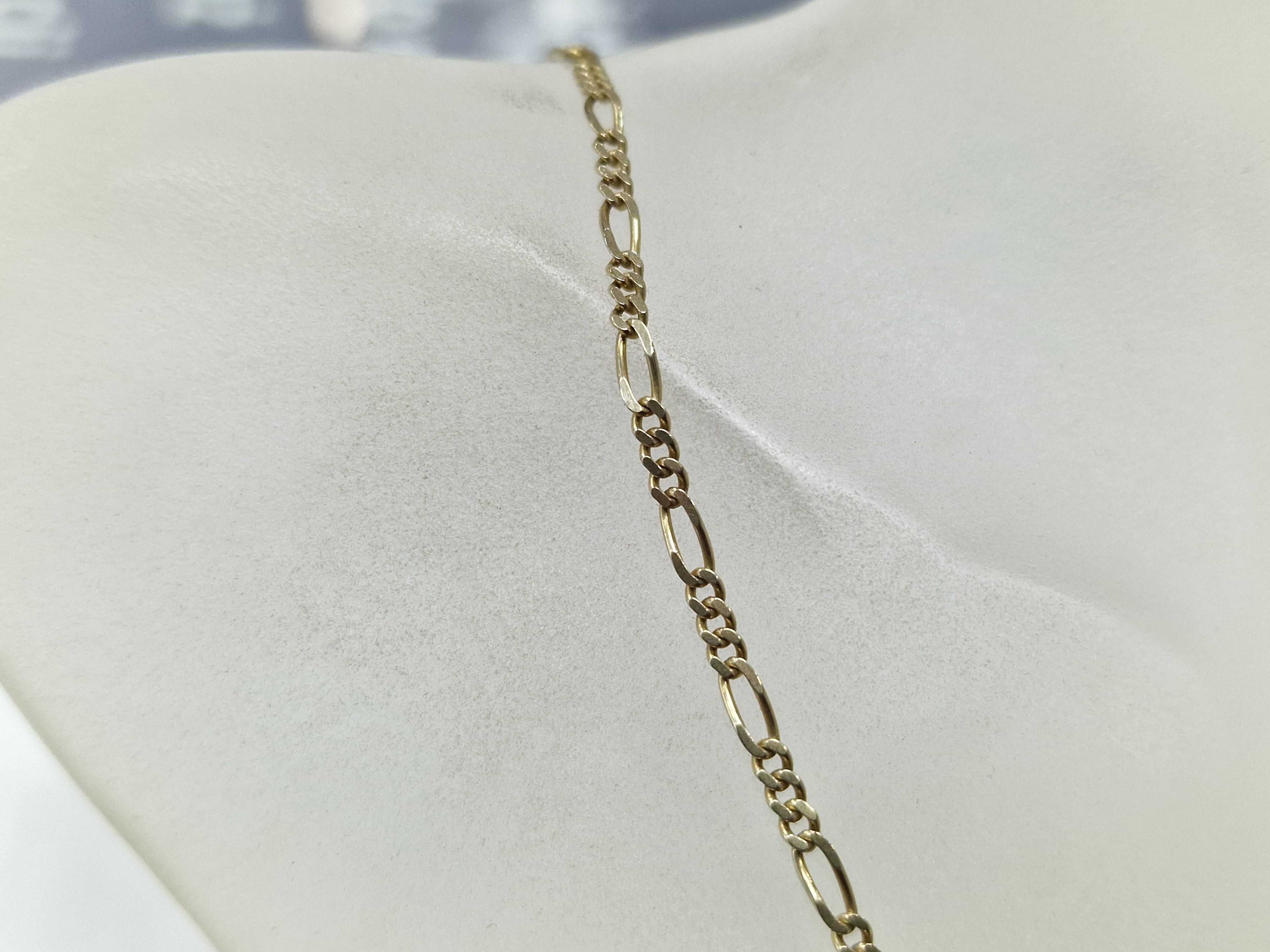 Złoty łańcuszek męski/ 333/ 5.31 gram/ 58cm/ Figaro