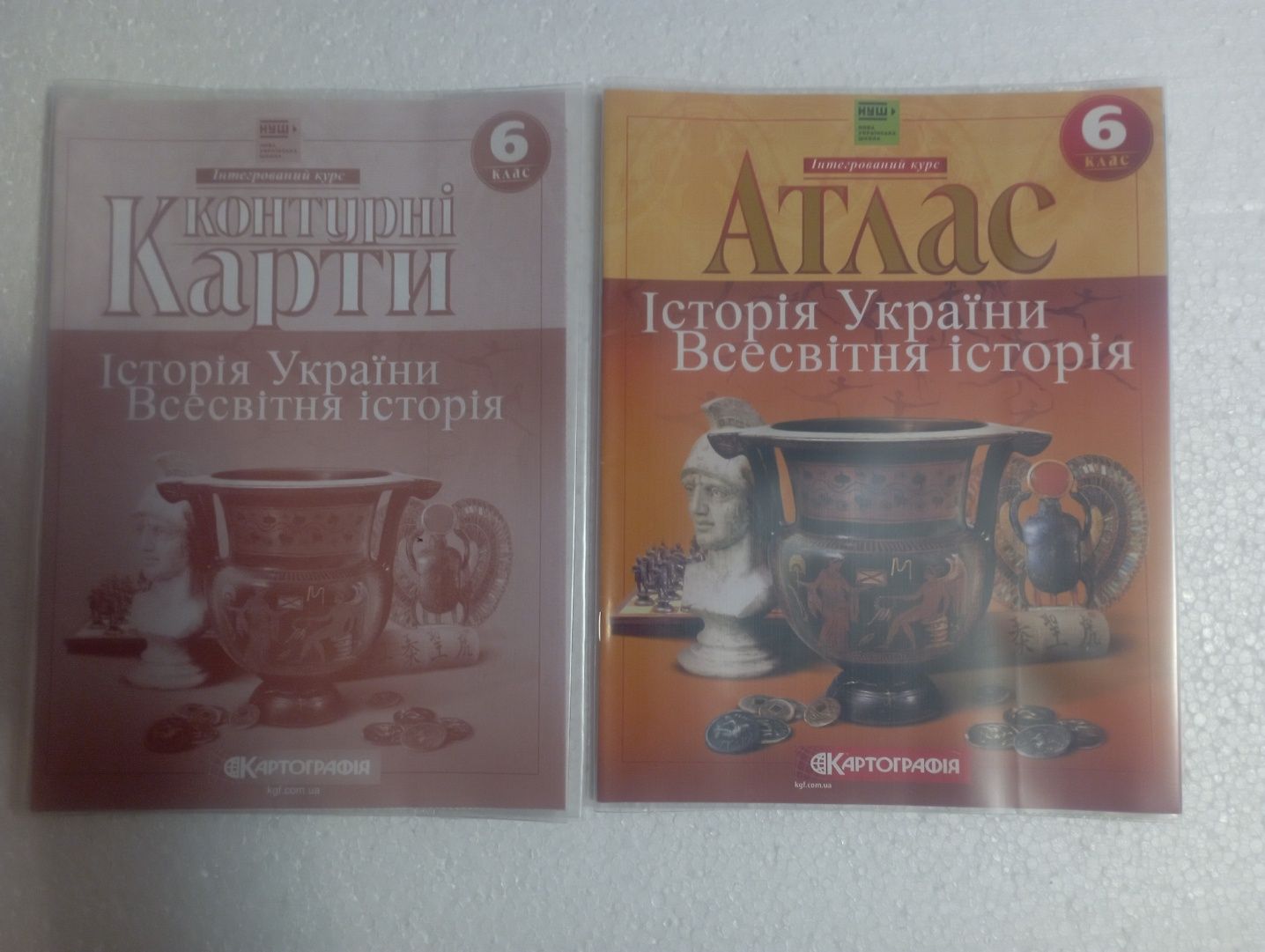 Контурні карти+ атлас історія, географія, зошит з англійської,природа