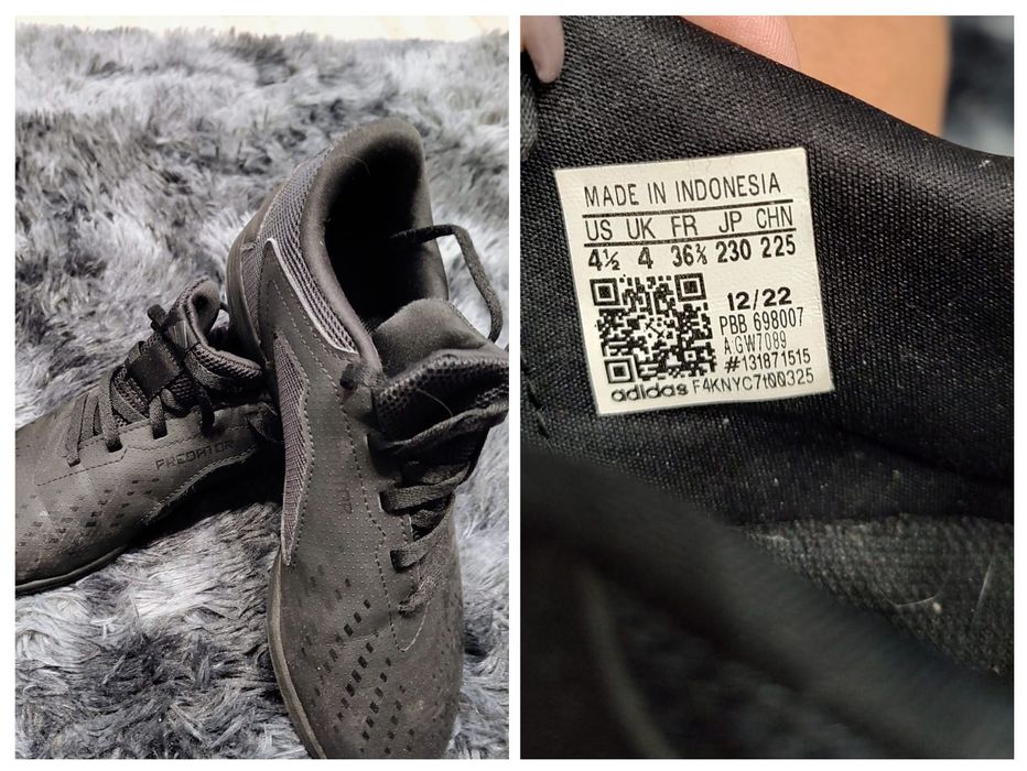 Buty sportowe typu halówki rozmiar 36 2/3 Adidas predator