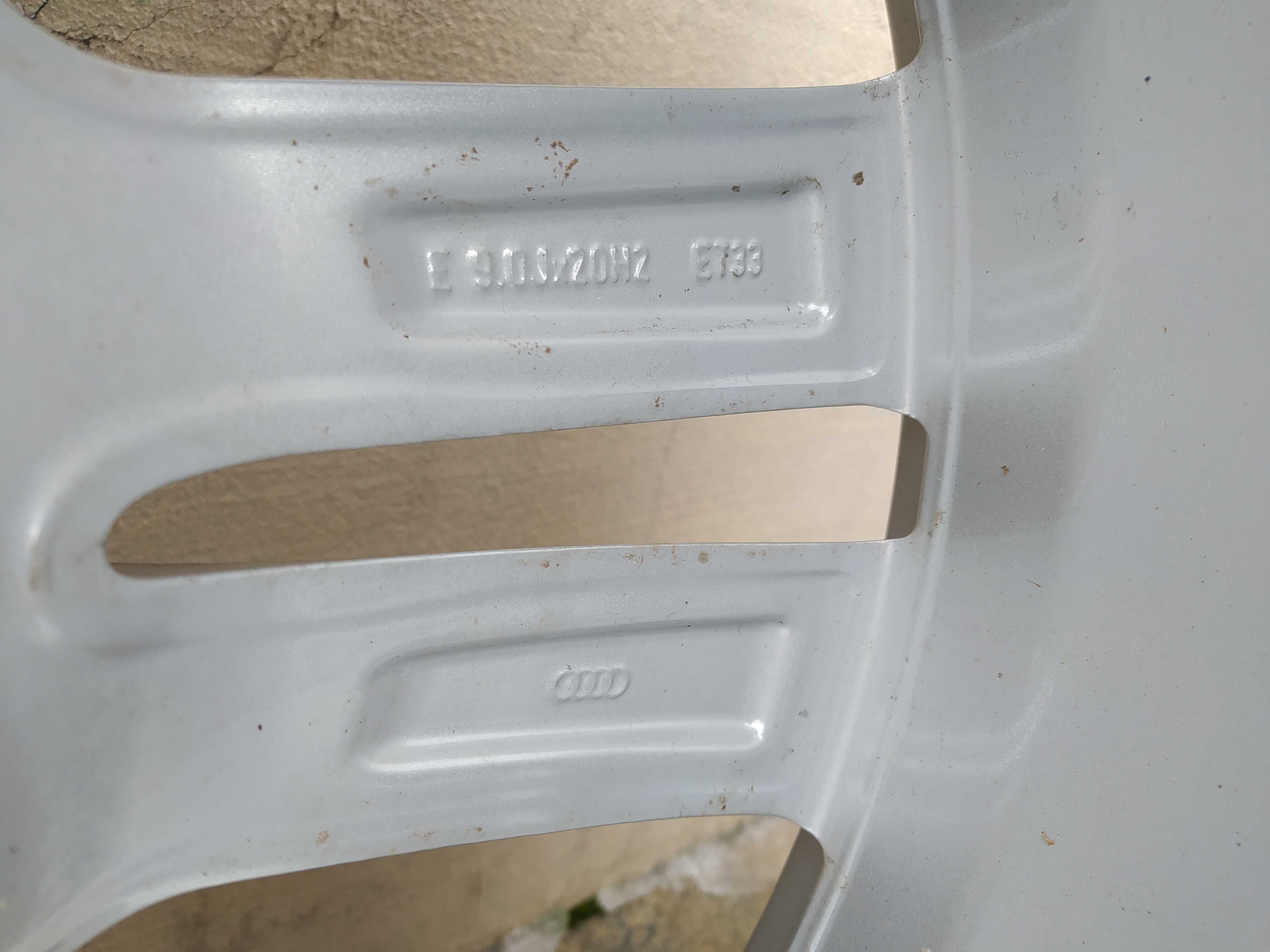 Koła alu 20 Audi Q7 SQ7 Jak Nowe, Demo, 285/45R20, 4M0, 5x112