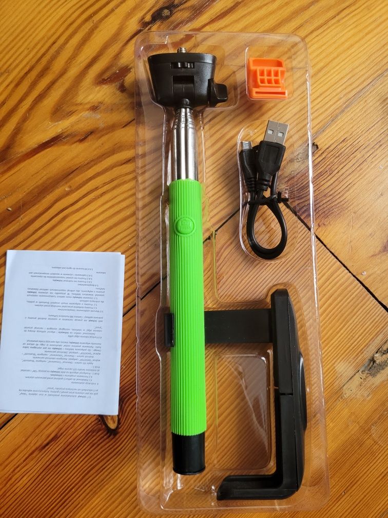 Selfie stick z Bluetooth/Uchwyt do telefony z wyzwalaczem