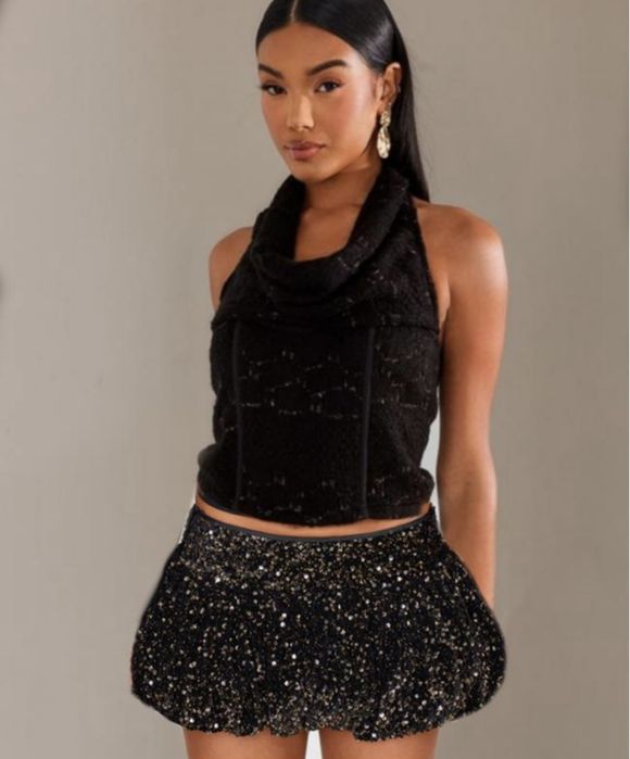 Міні спідниця балон