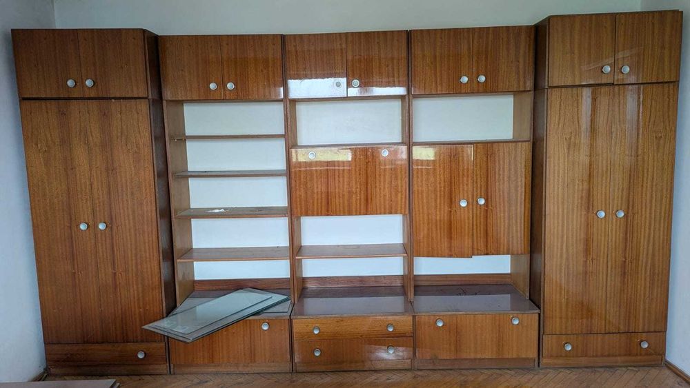 3 szafy PRL Komoda Meblościanka