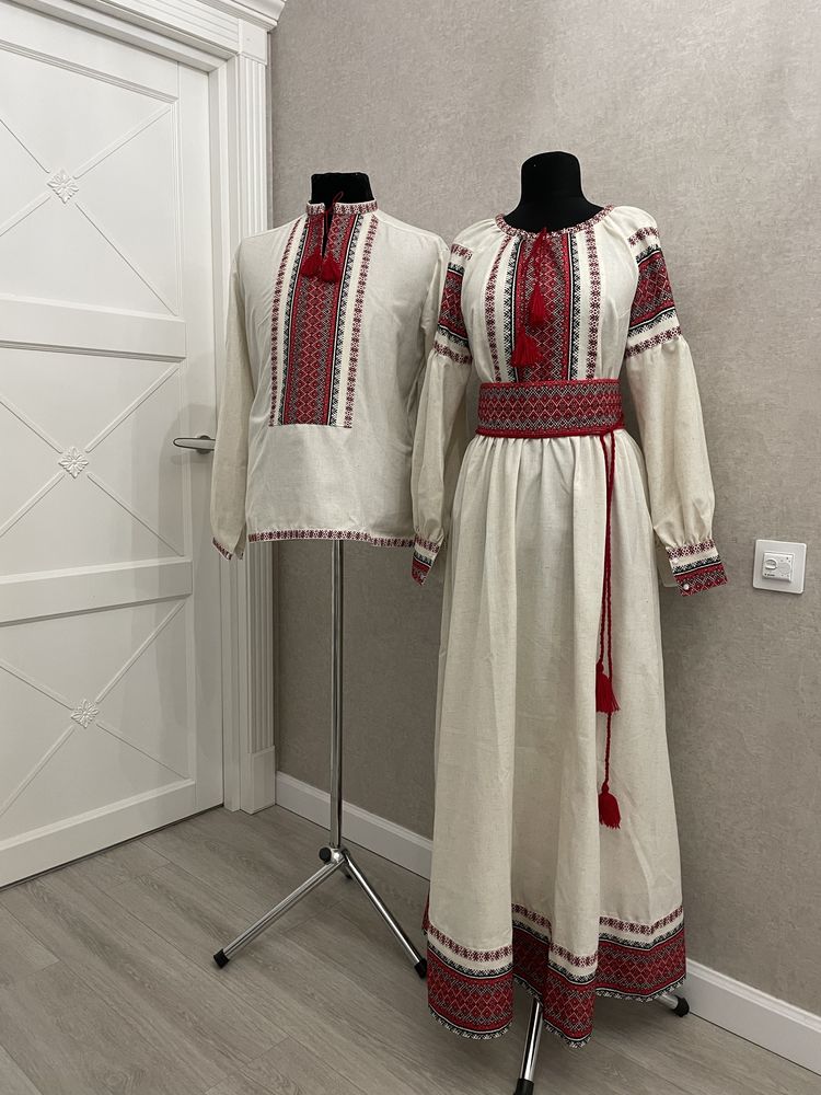 вишиванки парні, льон ціна за комплект 3450 грн.