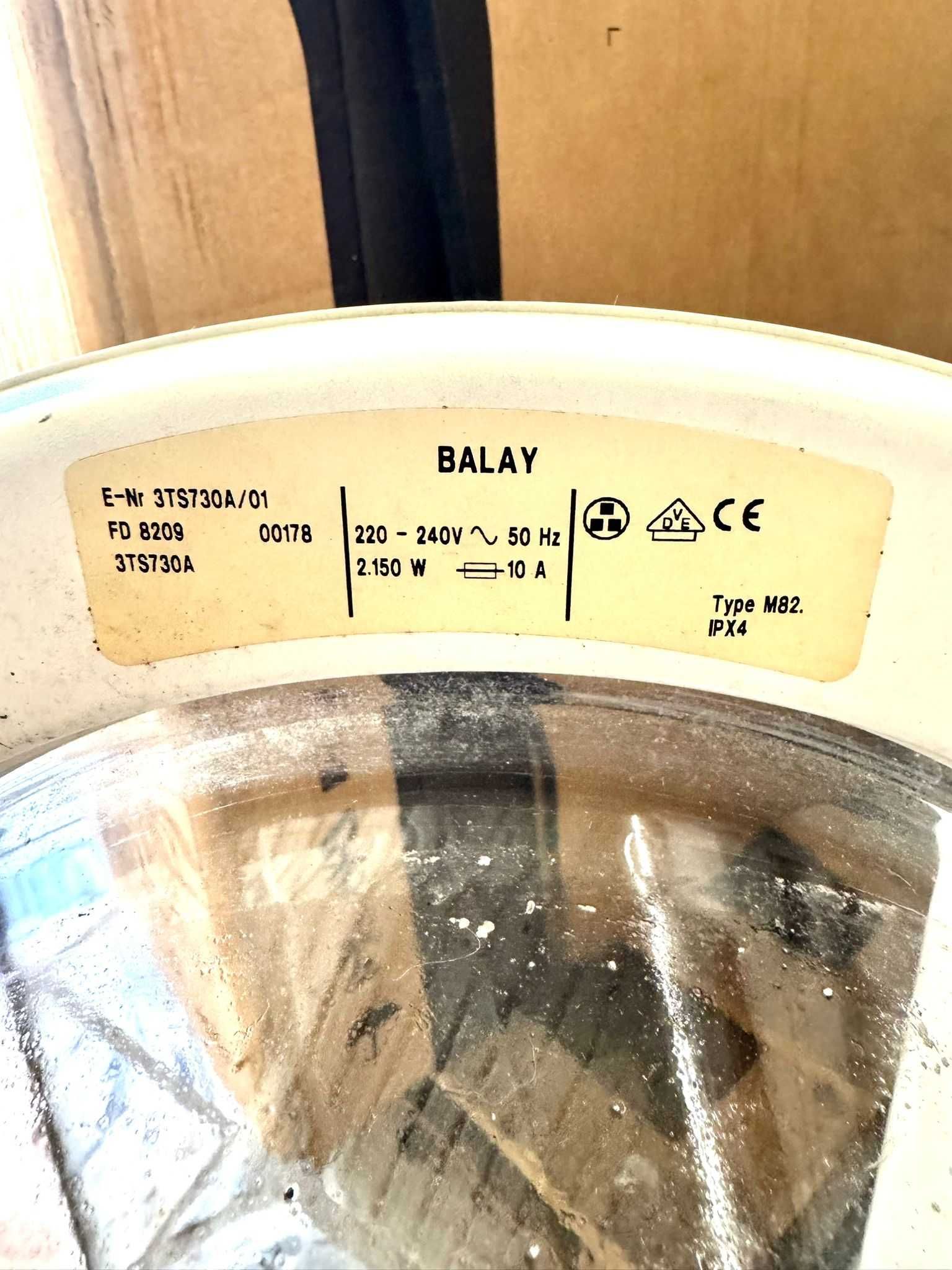 Máquina Lavar Roupa Balay a Funcionar