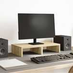 Vidaxl Podstawka Pod Monitor, Dąb Sonoma, 50X27X10 Cm