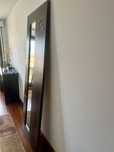 Espelho madeira de quarto ou ihall + 2 puffs oferta +