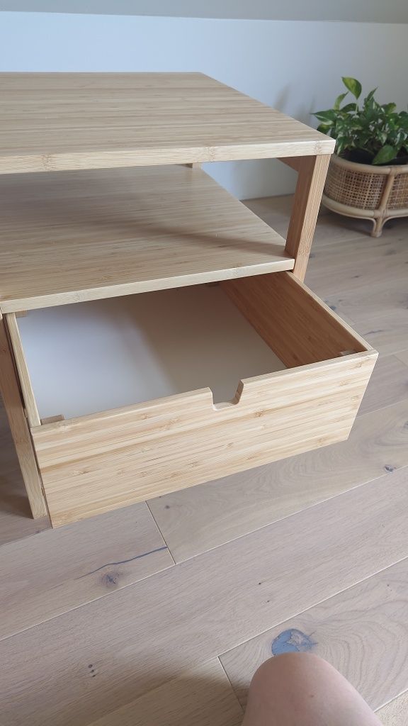 Ikea Nordkisa szafki nocne, drewniane