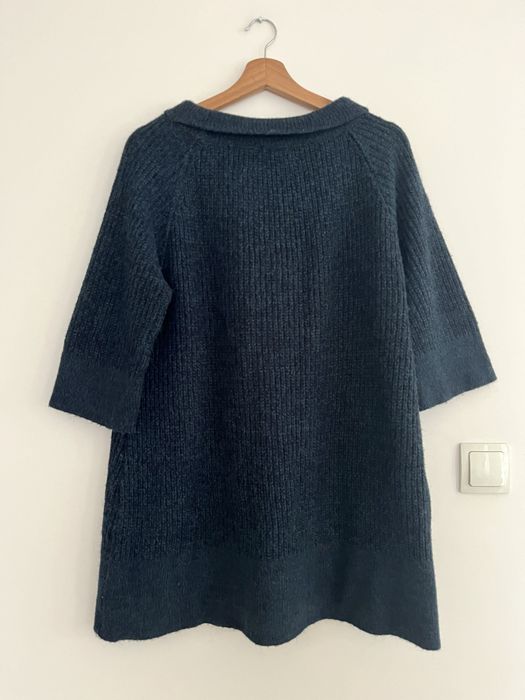 Morski Sweter Damski Dzianinowy Półgolf River Island S/M/L
