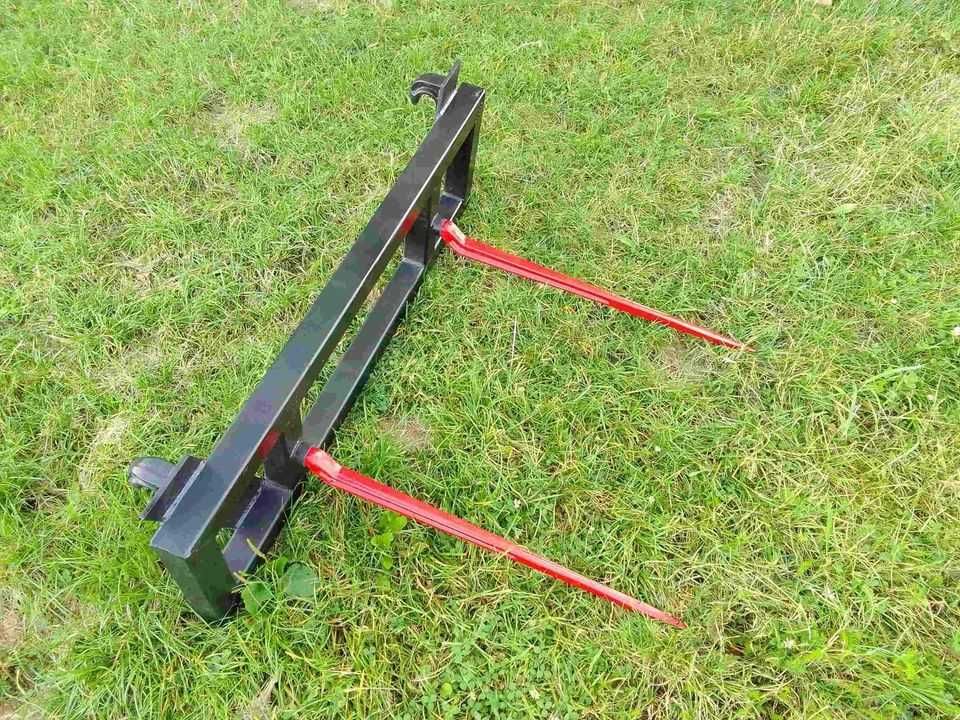 Chwytak bel KŁY do balotów beli euroramka widły kute karetka PRODUCENT