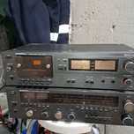 Amplituner unitra AT9100 i magnetofon unitra M9109