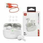 Słuchawki Bezprzewodowe Jbl Vibe Beam Dokanałowe Bluetooth 5.2 Białe