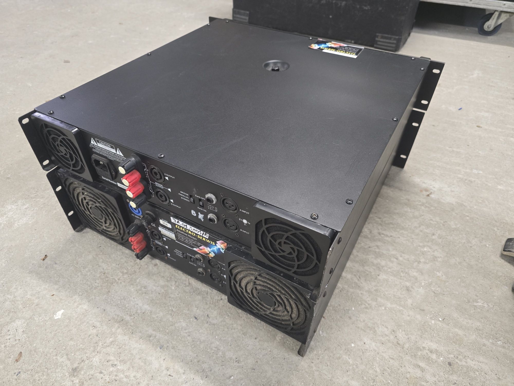Crest audio mt800 mt1500 mow mov wzmacniacz końcówka mocy draus t amp