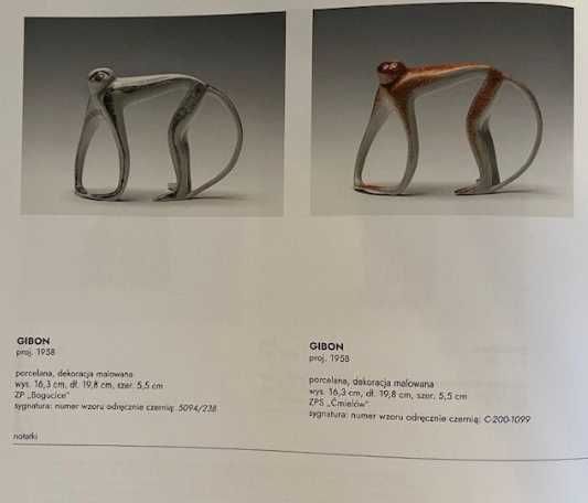 PRL figurki porcelanowe Ćmielów Wawel i inne katalog wystawowy