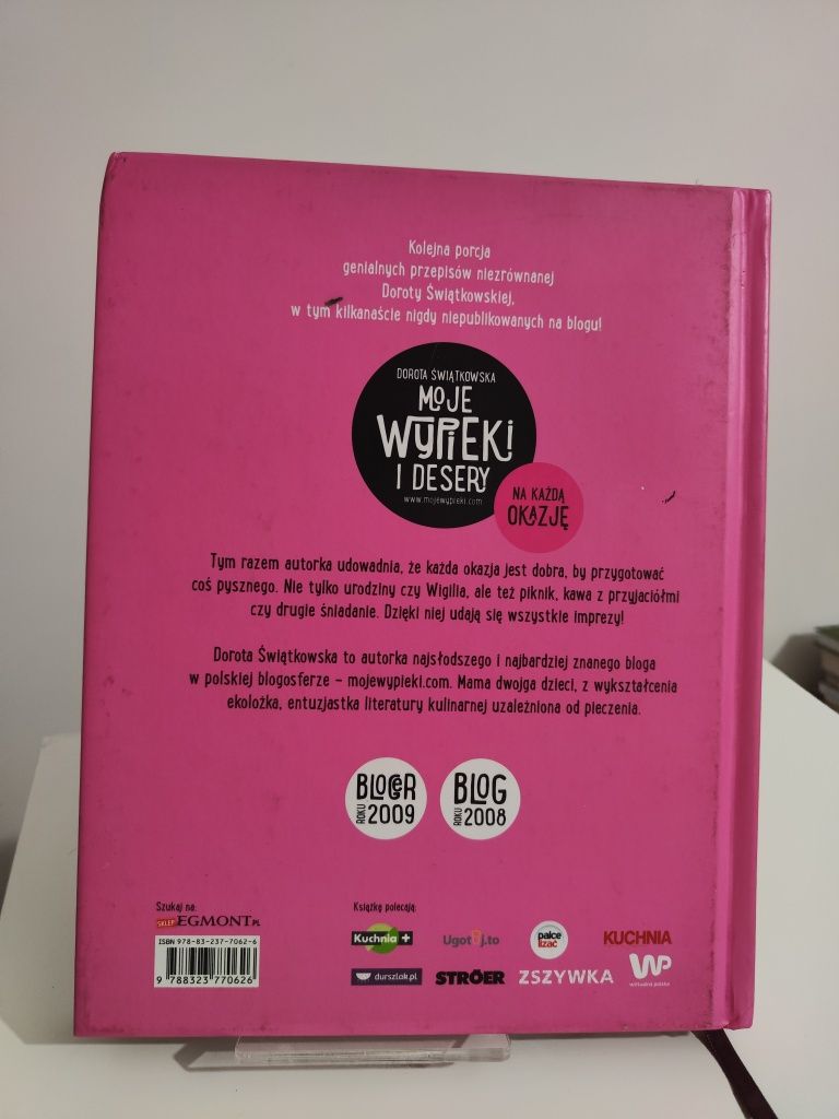 Moje wypieki i desery na każdą okazję - Dorota Świątkowska