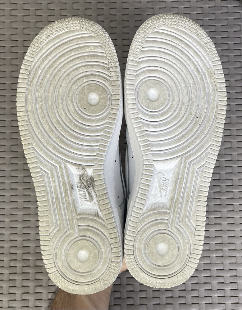 Nike Air Force 1 кроссовки 38 размер кожаные белые оригинал