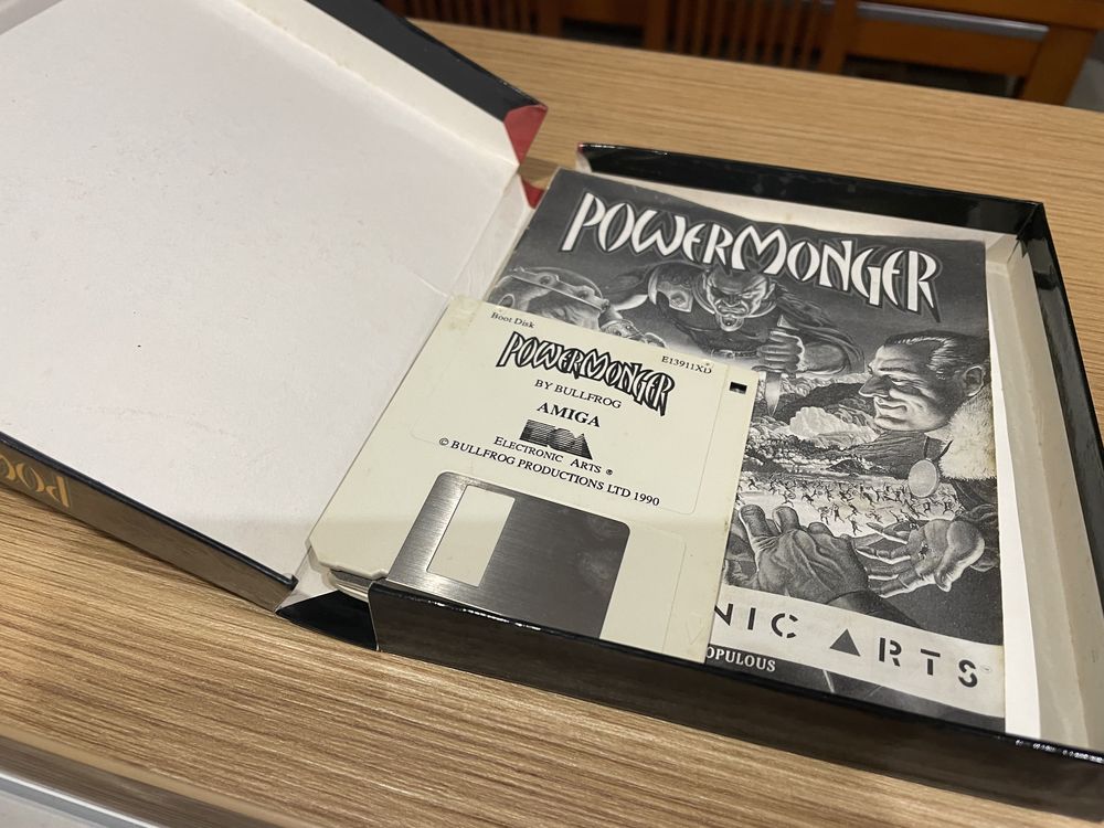 Gra Powermonger Amiga Box