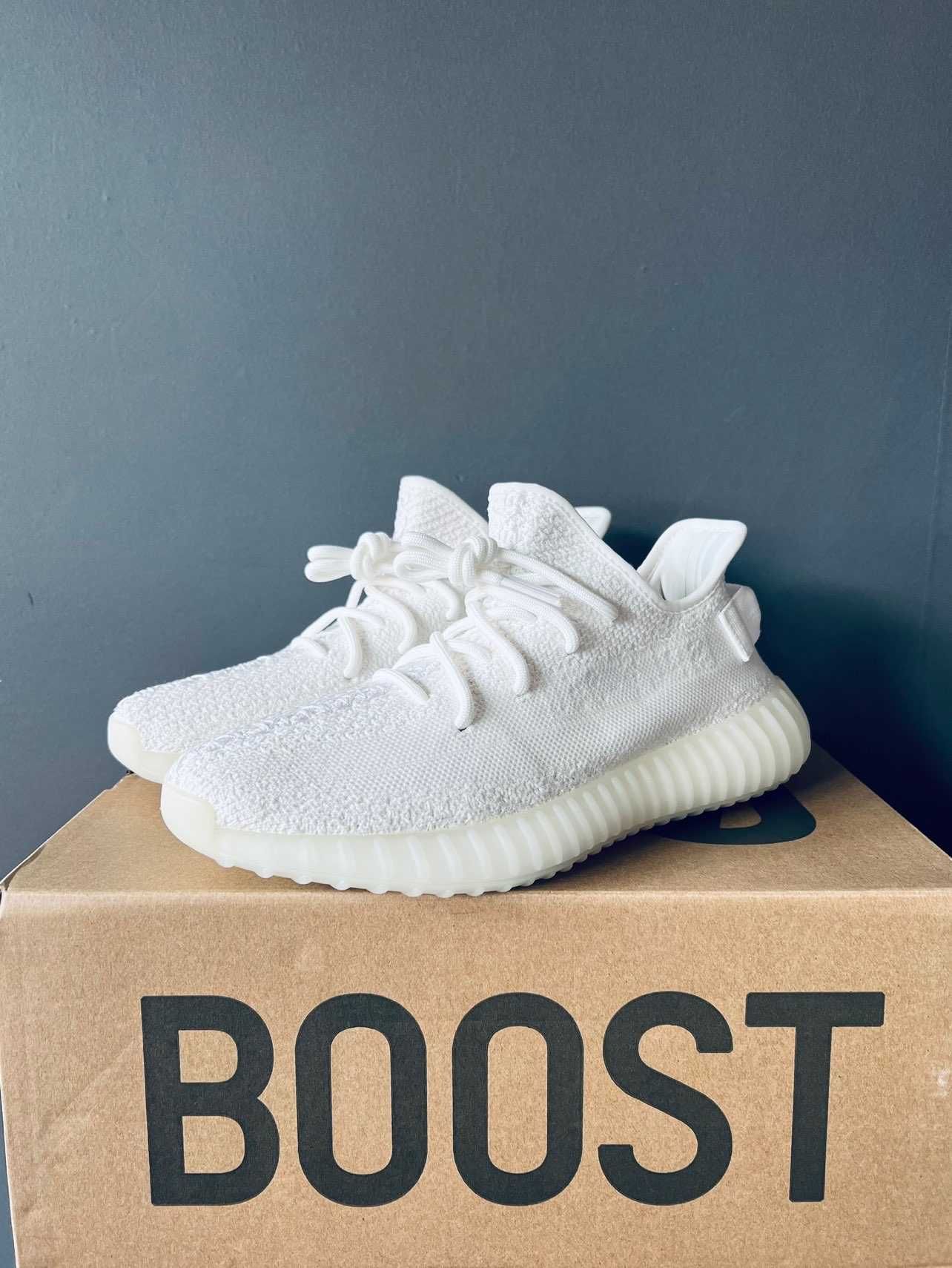 YeezyBoost350V2*AdidasCreamUnisexTrampki EU.42