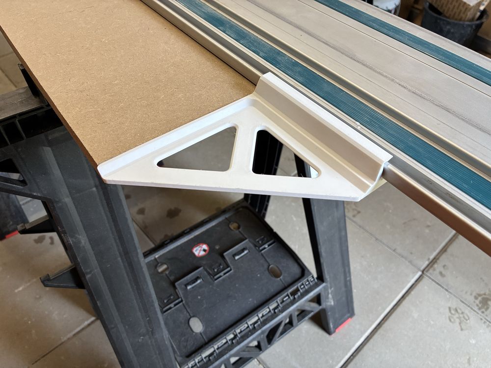 Przykładnica kątowa 90° i 45° do szyny Makita / Festool – Wydruk 3D