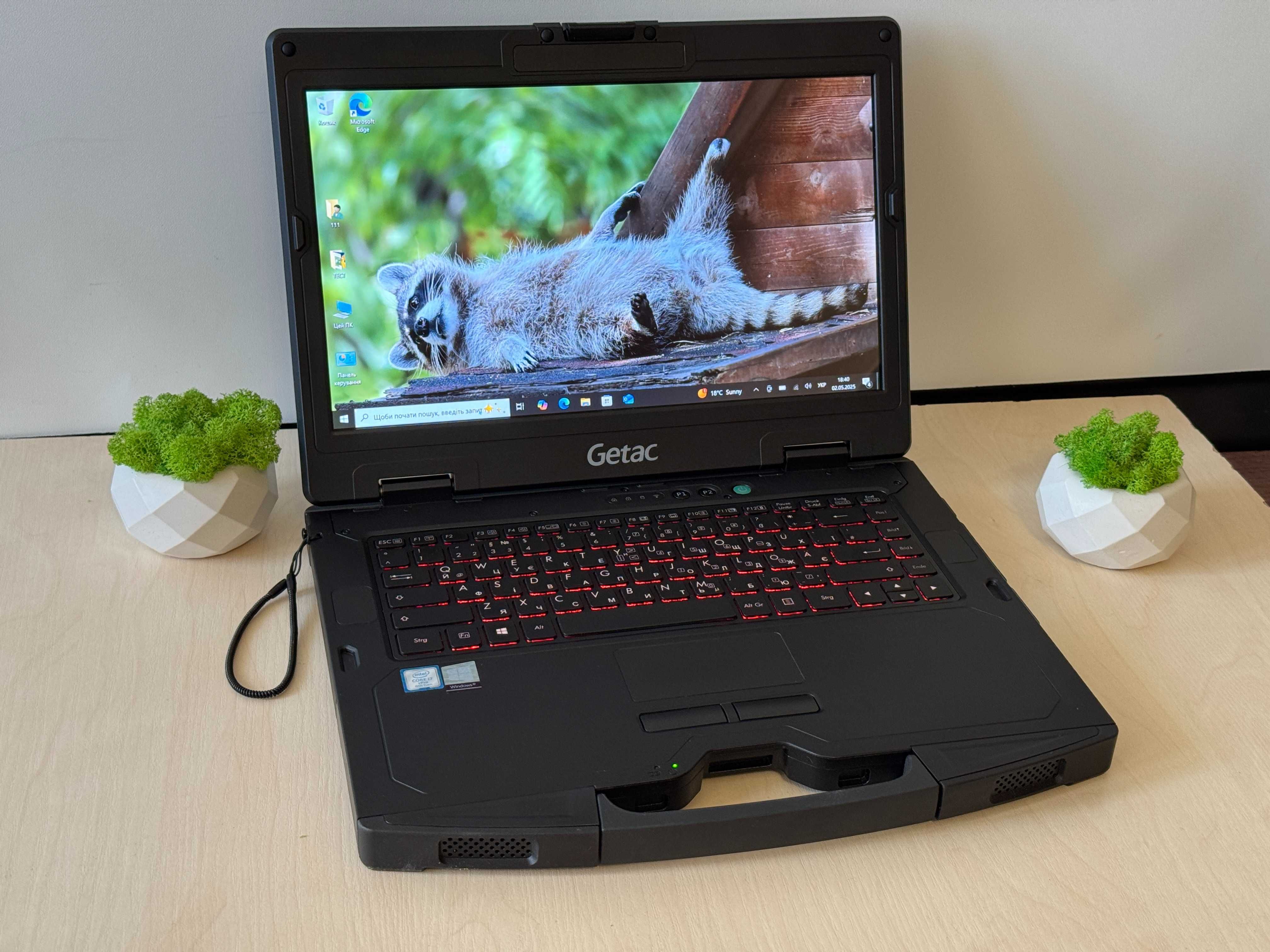 Сенсорний FHD IPS Getac S410 G3 i7-8665U/32/1TB/стілус/2 Батареї (№24)