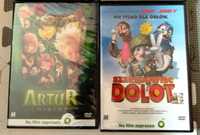 Nowe filmy DVD Szeregowiec Dolot, Artur i Minimki