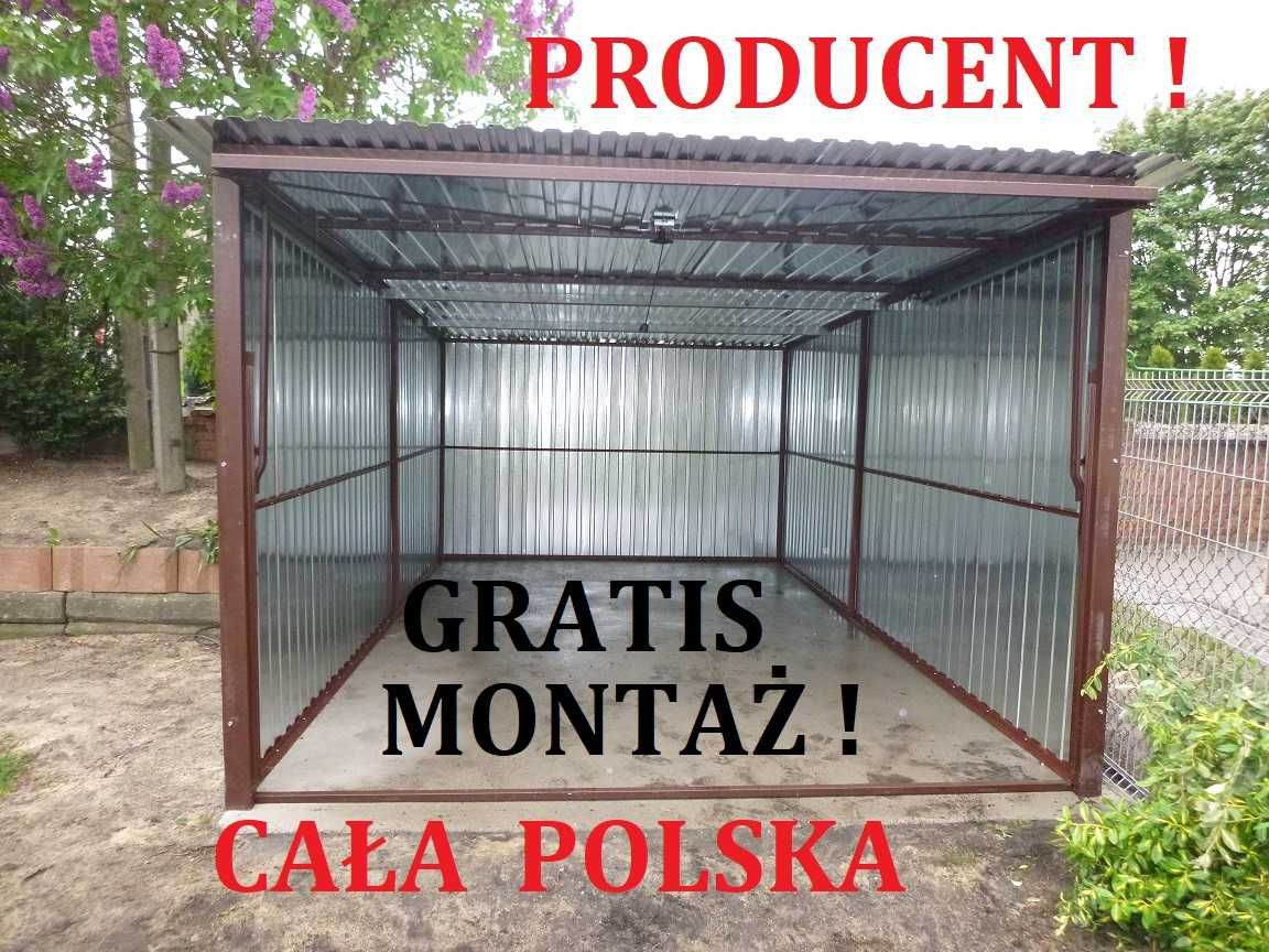 BLASZAK garaż blaszany GARAŻE blaszane cała POLSKA SOLIDNY! tanio RATY