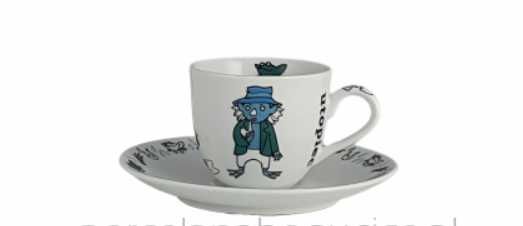 Porcelana Bogucice, Utopiec, filiżanka ze spodkiem, halloween, nowa