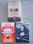 Livros Dan Brown-O símbolo perdido/O código da Vinci/Fortaleza Digital