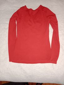 Bluzeczka koloru czerwonego XS