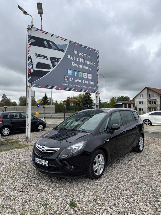 Opel Zafira 1.6diesel  podgrzewane fotele tempomat czujniki parkowania