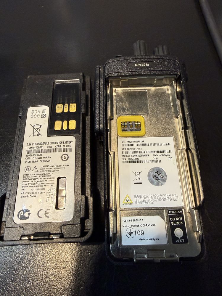 Радіостанція motorola dp4401e з 256 vhf 136-174