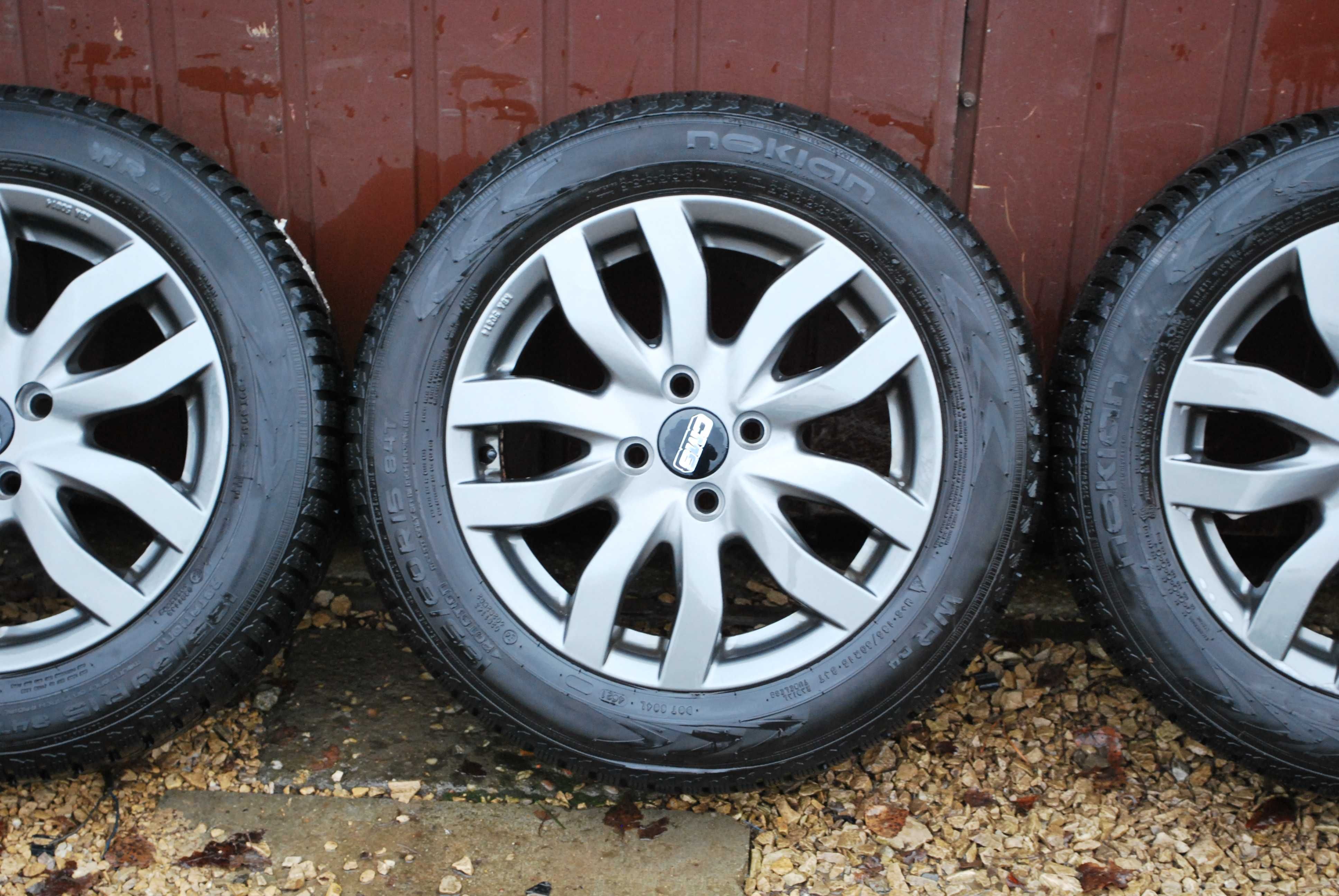Koła 185/60 R15 4x100 ALufelgi + opony zimowe 7mm Toyota Yaris Ford