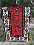 Dywan recznie tkany Kilim 197x100 turecki wełniany