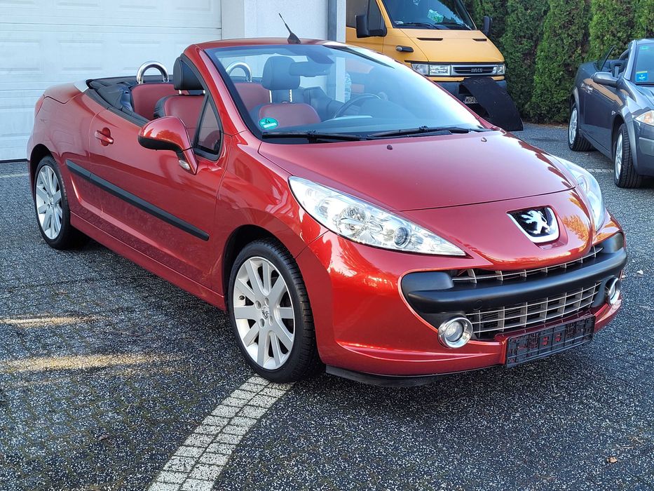 Peugeot 207cc 1,6HDI skóra klimatronik JBL BORDO  ofercie różne cabrio
