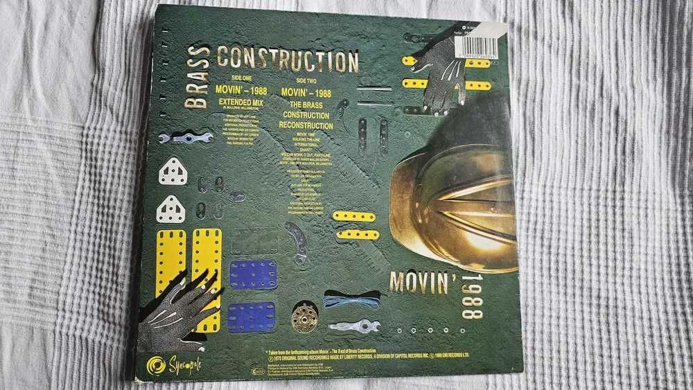 LP EP 12" Brass Construction - Movin' 1988 7 INC