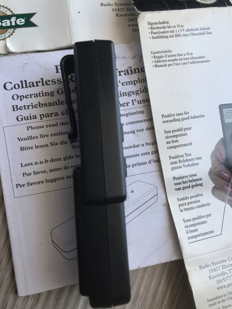 Pet Safe ultrasonic pet trainer