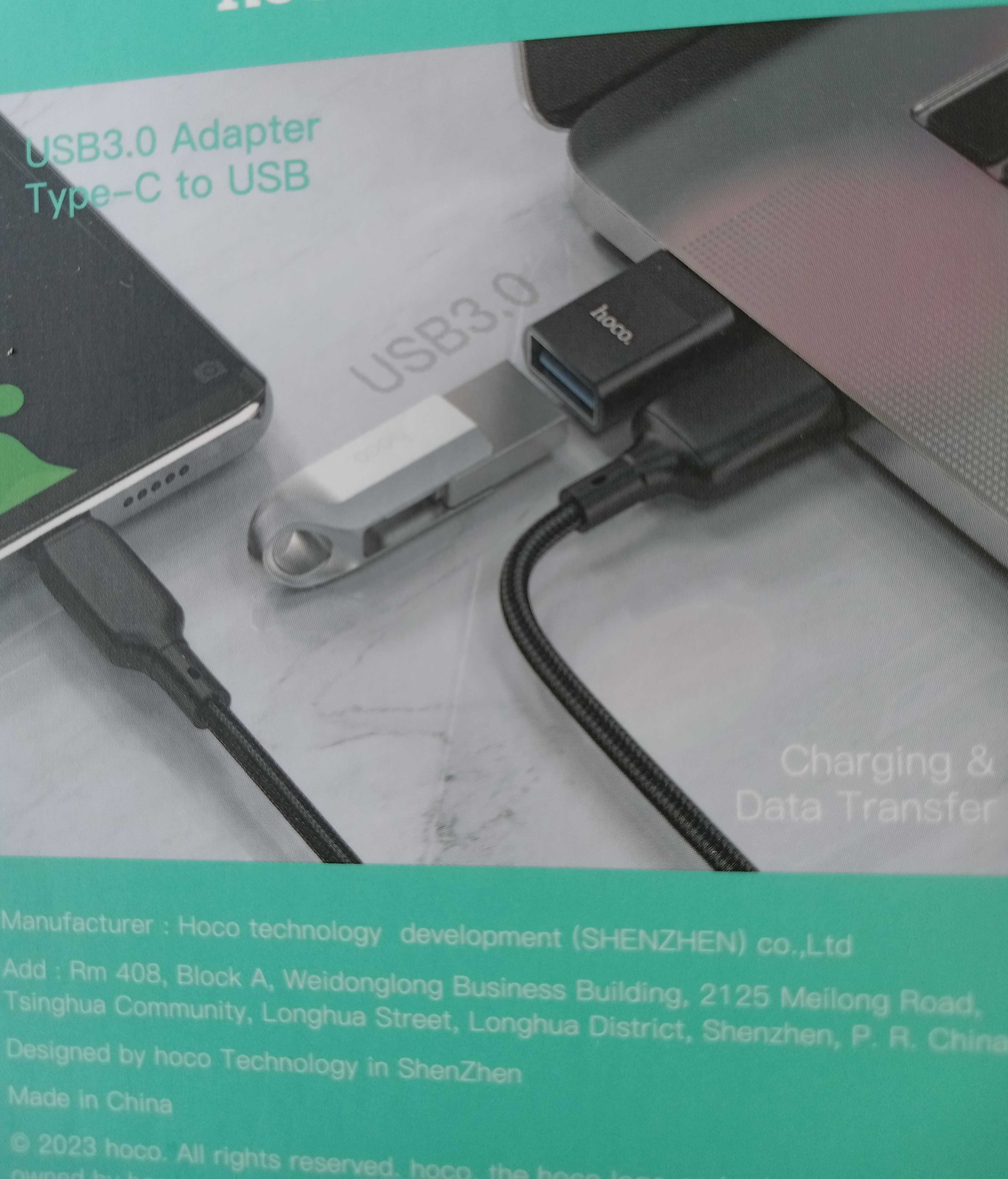 Adapter typ-C męski do USB żeński 3.0 (OTG)