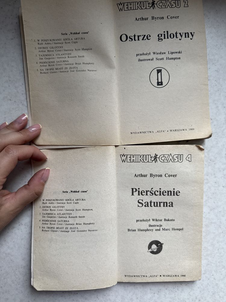 Stare wydanie Wehikuł Czasu 1989
