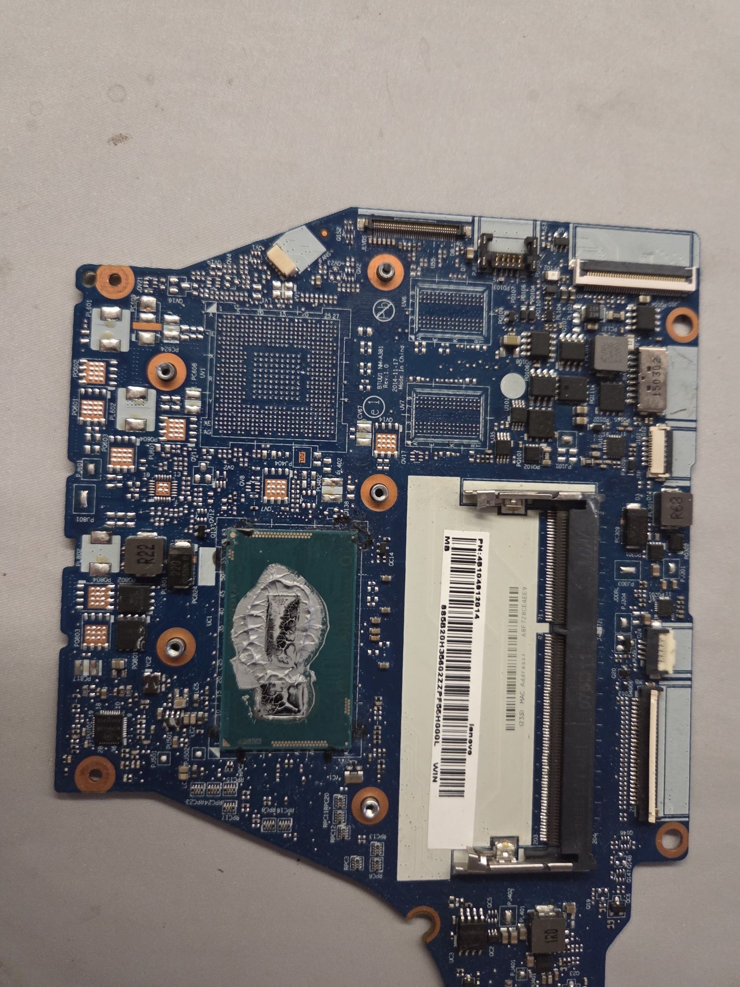 Sprzedam Płytę główną + Procesor i7 do Laptopa LENOVO YOGA 3 14 80JH