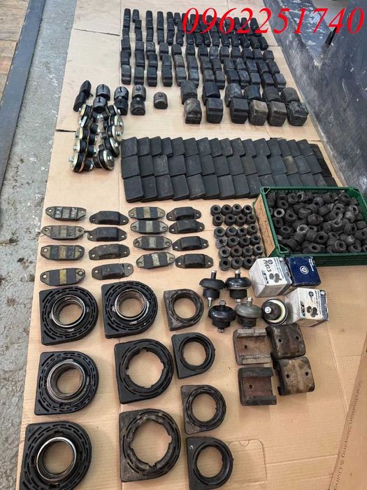 Подушки, втулки, відбійники Газ 52, Газ 53, Газ 66, Газ 3307, Газ 3309