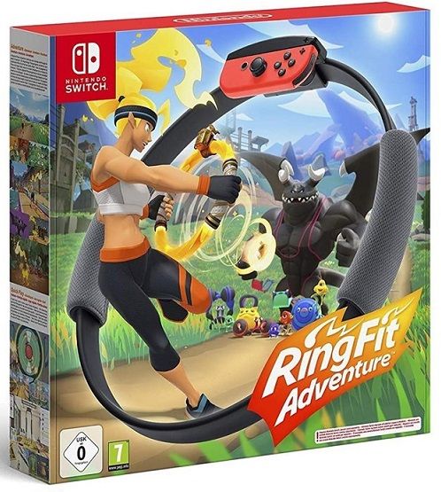Ring Fit Adventure Nintendo SWITCH + Oled = gra ruchowa jak Kinect