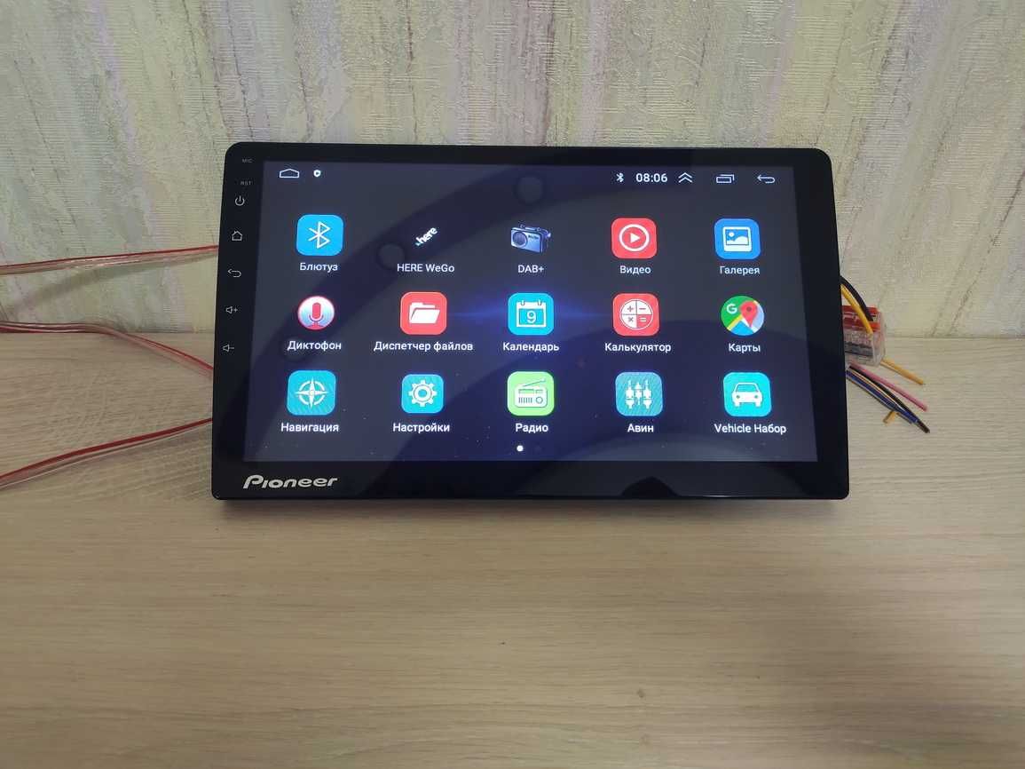 Автомагнитола Pioneer K900G 2Din 4G, SIM, 4/32GB, IPS 9' ,GPS, DSP