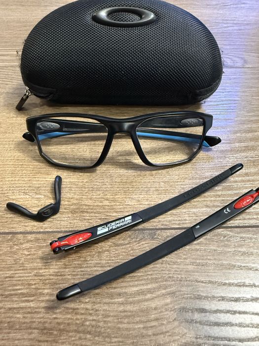 Okulary korekcyjne Oakley Crosslink Fit OX 8136, zestaw