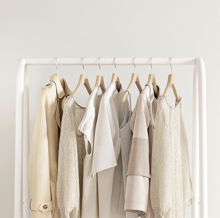 Nowy metalowy wieszak na ubrania, regał, półka, sypialnia, salon!